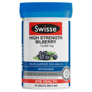 Swisse Ultiboost Bilberry 30 Tablets